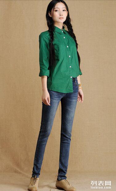 春夏特價爆款小腳女牛仔褲，廣州廠家直供百搭時尚